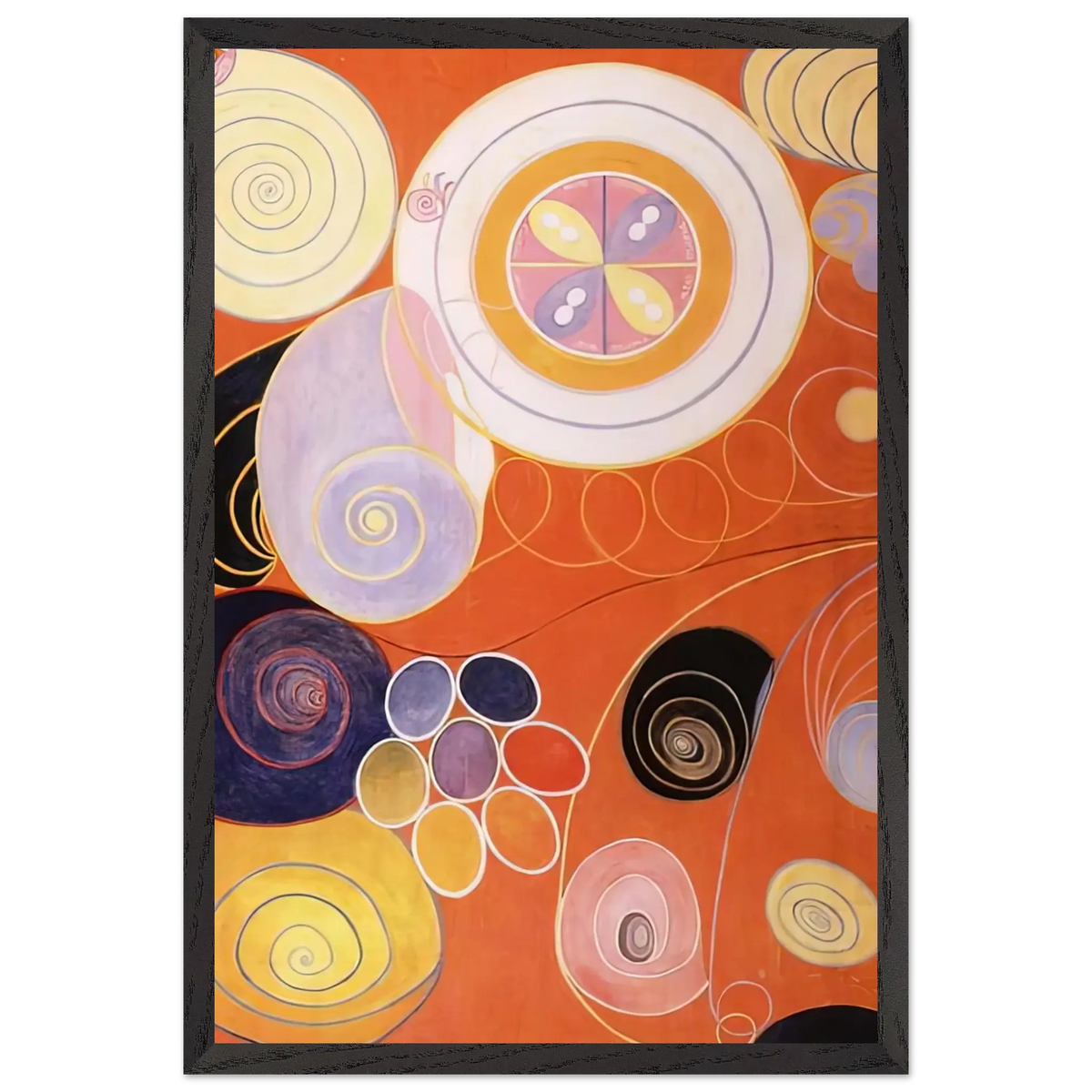 Hilma af Klint - THEY TENS MAINSTAY IV 1907 Wall art - 50x70 cm / 20x28 inches - Fine Art Poster - -