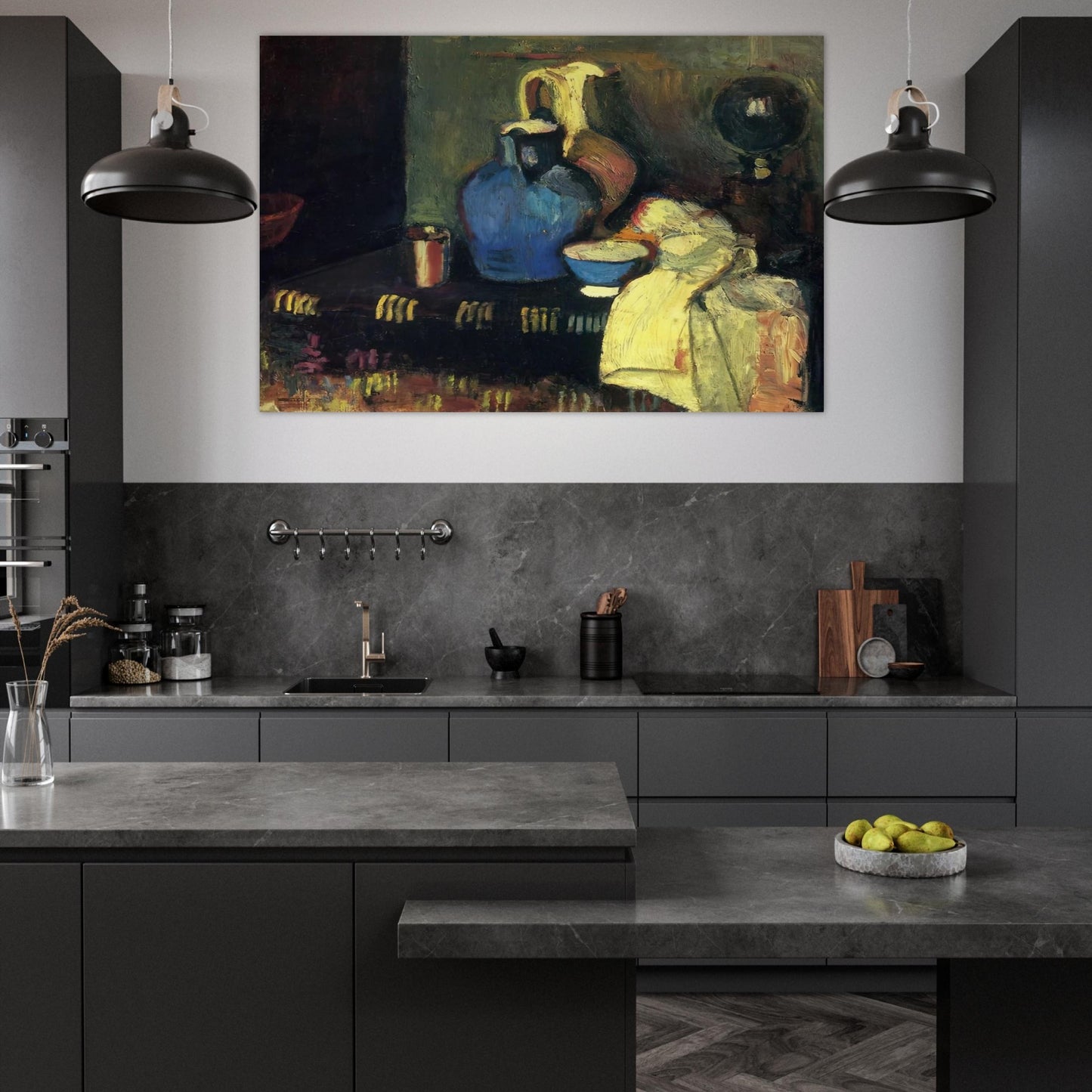 BLUE PITCHER - Henri Matisse Art Prints - 100x150 cm / 40x60″ inches | Henri Matisse Poster | Henri Matisse Prints