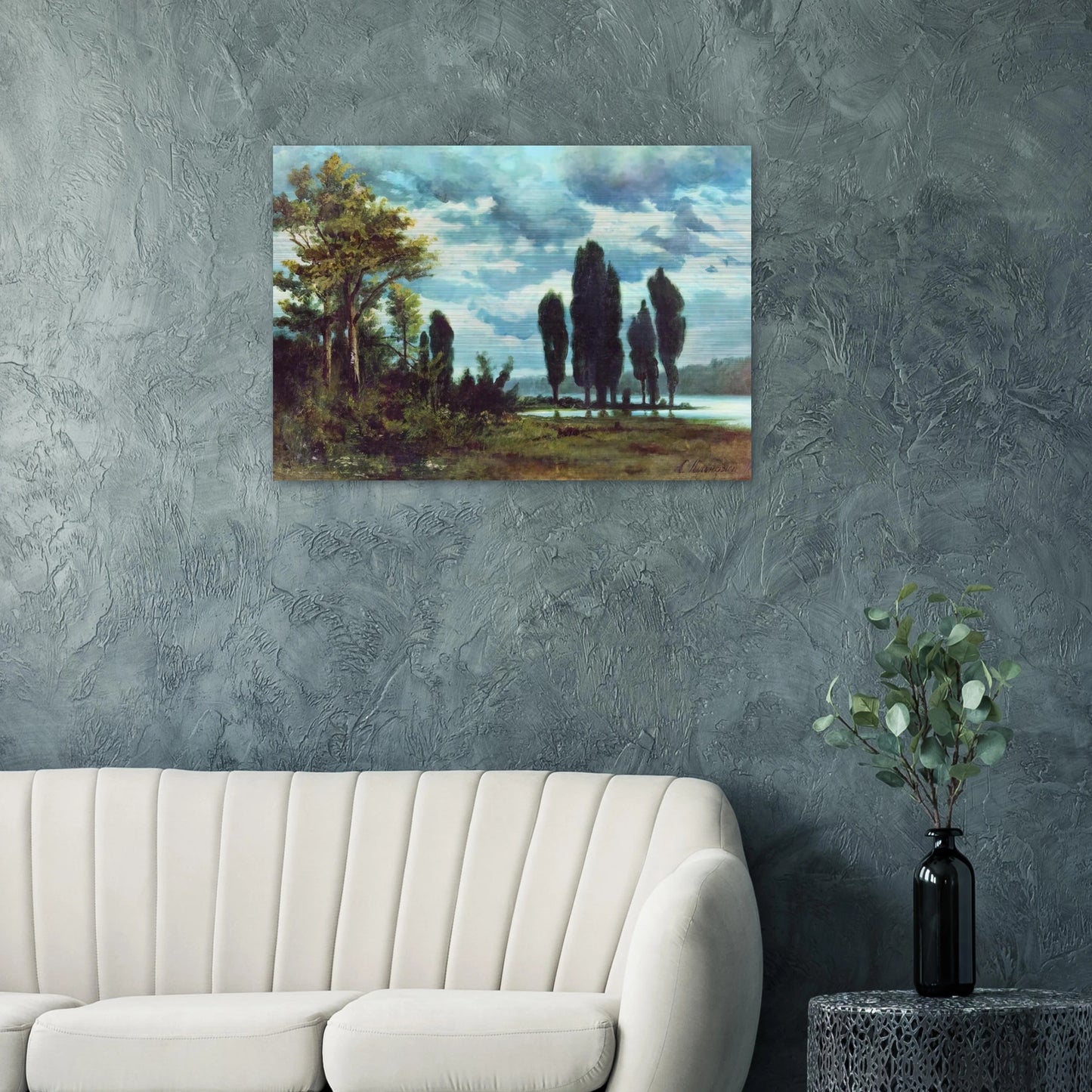 Landscape - Arkhyp Kuindzhi Brushed Aluminum Print - 70x100 cm / 28x40 inches | Arkhyp Kuindzhi Aluminum Print | Arkhyp Kuindzhi Prints