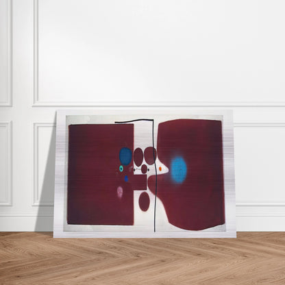 Brown Symphony - 1979 - Victor Pasmore Brushed Aluminum Print - 70x100 cm / 28x40 inches | Victor Pasmore Aluminum Print | Victor Pasmore Prints