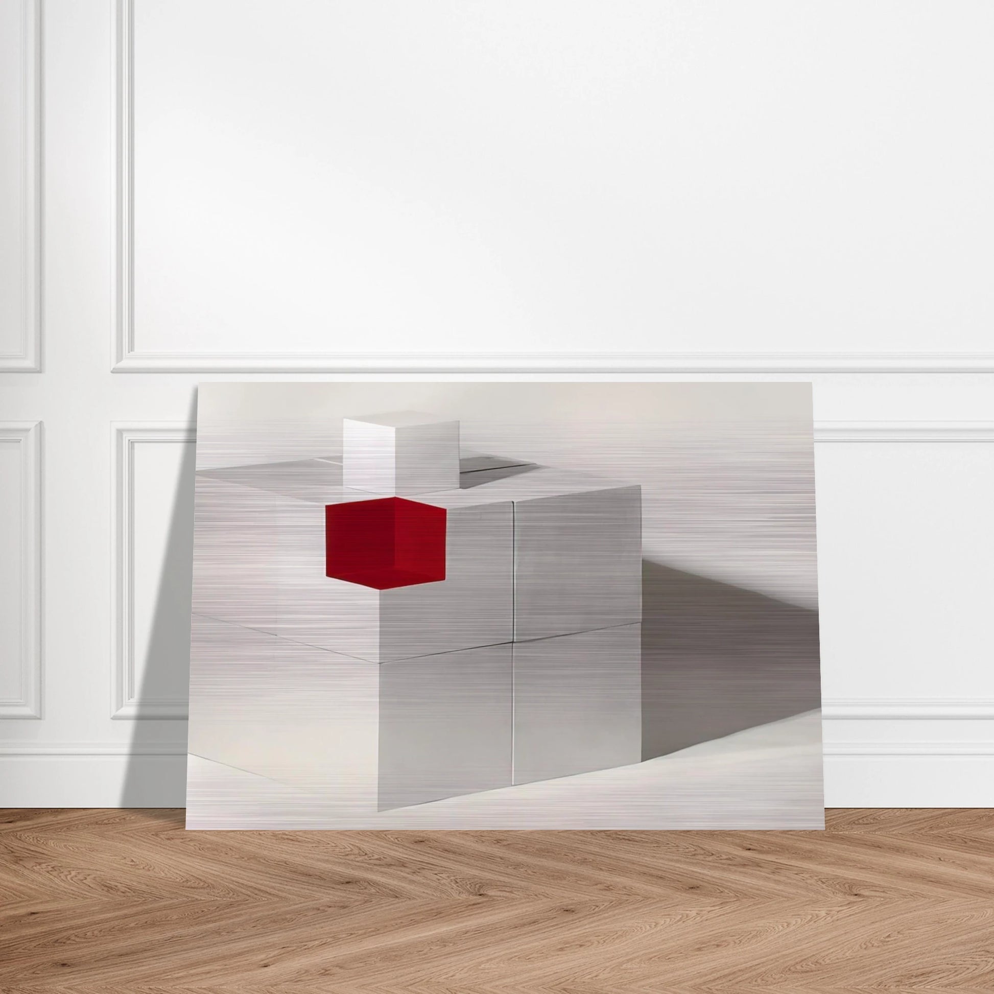 Eye of Guara. # 6 - 1983 - Lygia Pape Brushed Aluminum Print - 70x100 cm / 28x40 inches | Lygia Pape Aluminum Print | Lygia Pape Prints