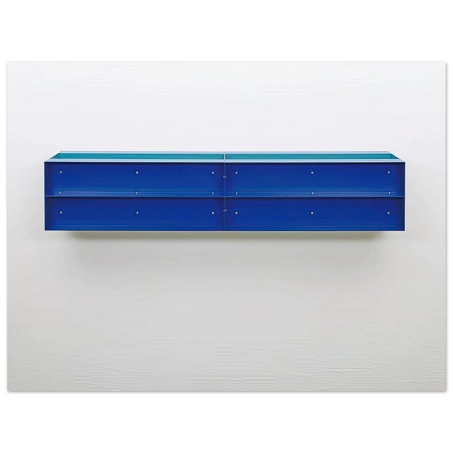Donald Judd - Untitled - 1989  75x100 cm / 30x40inches Fine Art Poster