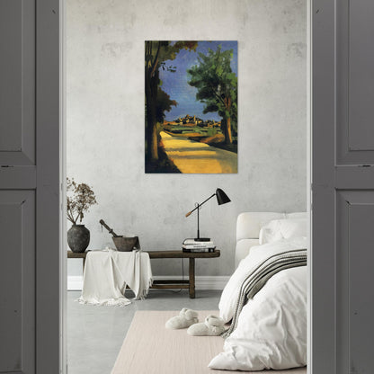 THE ROAD 1932 - Andre Derain Brushed Aluminum Print - 70x100 cm / 28x40 inches | Andre Derain Aluminum Print | Andre Derain Prints