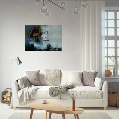 TOROCONDOR 1959 - Alejandro Obregon Brushed Aluminum Print - 70x100 cm / 28x40 inches | Alejandro Obregon Aluminum Print | Alejandro Obregon Prints