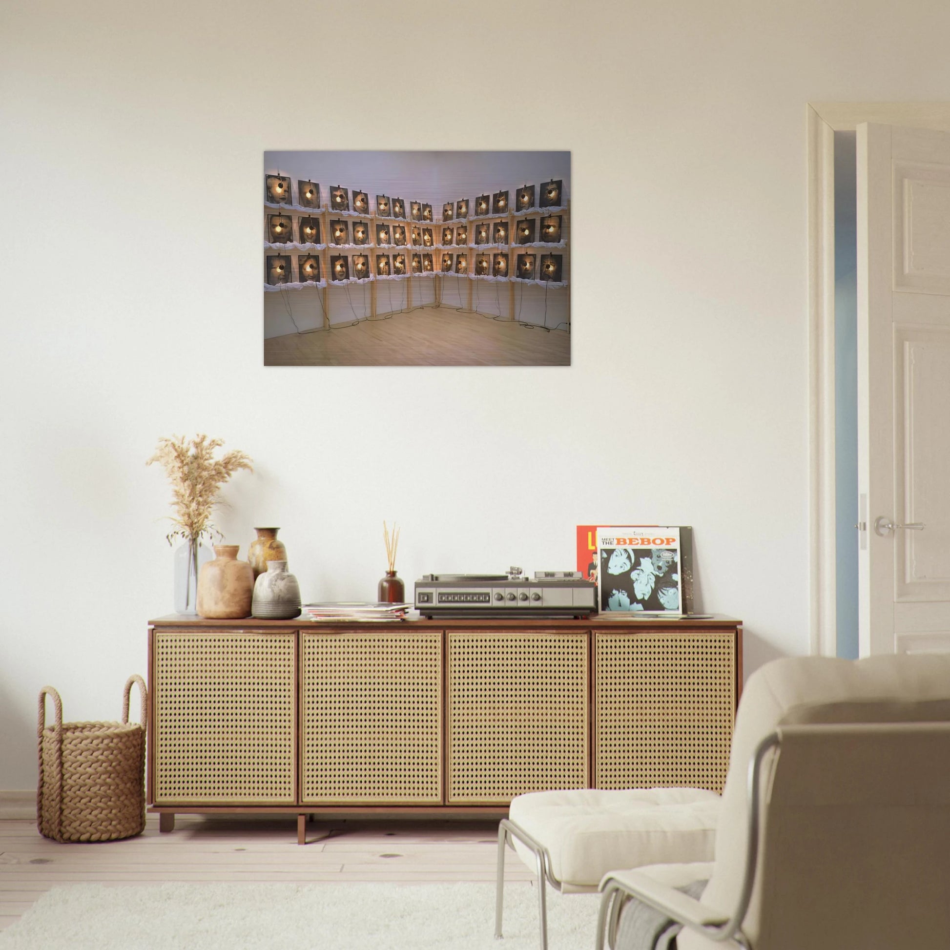 THE RESERVE OF DEAD SWISS 1990 - Christian Boltanski Brushed Aluminum Print - 70x100 cm / 28x40 inches | Christian Boltanski Aluminum Print | Christian Boltanski Prints