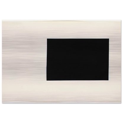 Square Form - Ellsworth Kelly Brushed Aluminum Print - 70x100 cm / 28x40 inches | Ellsworth Kelly Aluminum Print | Ellsworth Kelly Prints