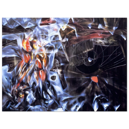 Roberto Matta - DISASTERS OF MYSTICISM  75x100 cm / 30x40inches Fine Art Poster