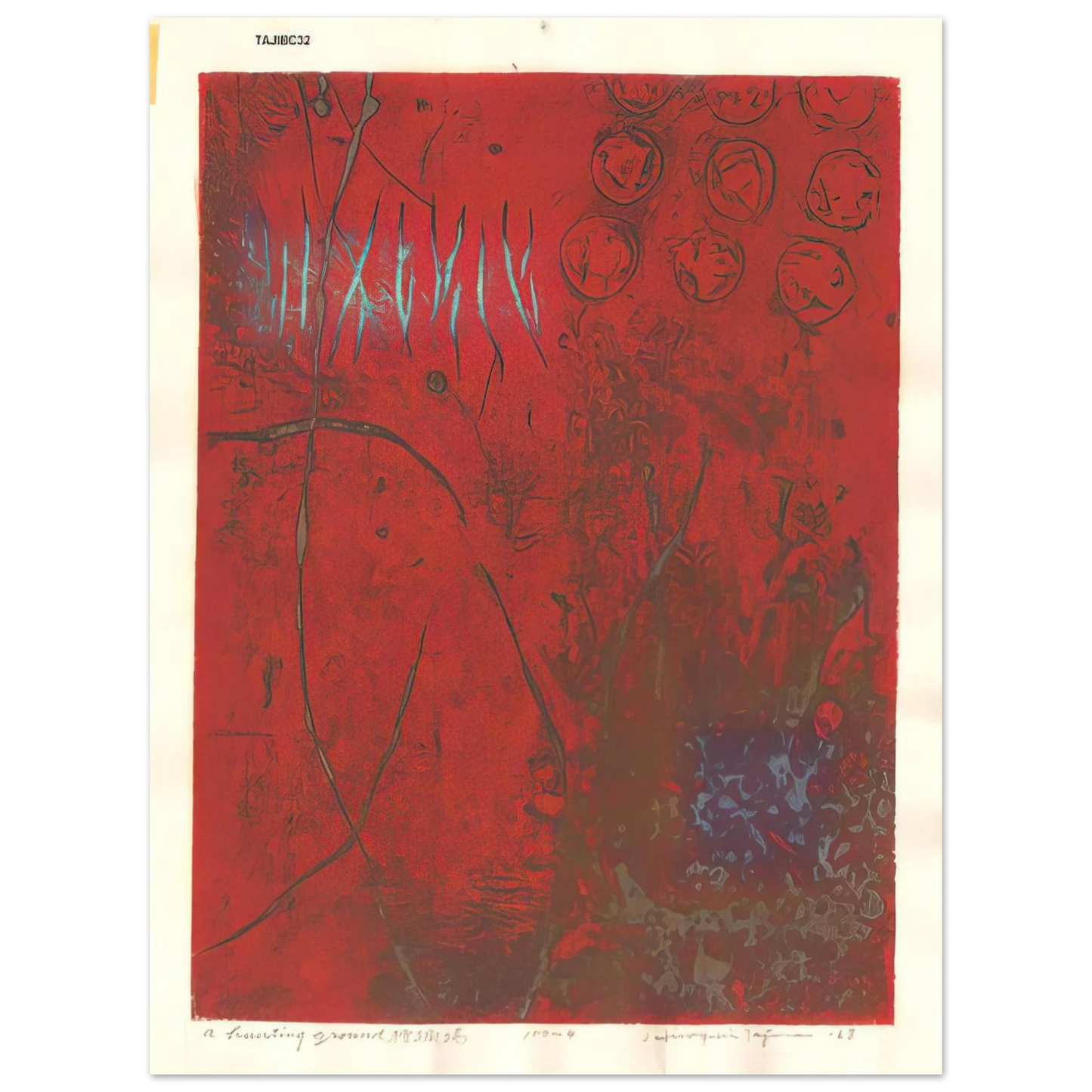 Hiroyuki Tajima - A Hunting Ground - 1968  75x100 cm / 30x40inches Fine Art Poster