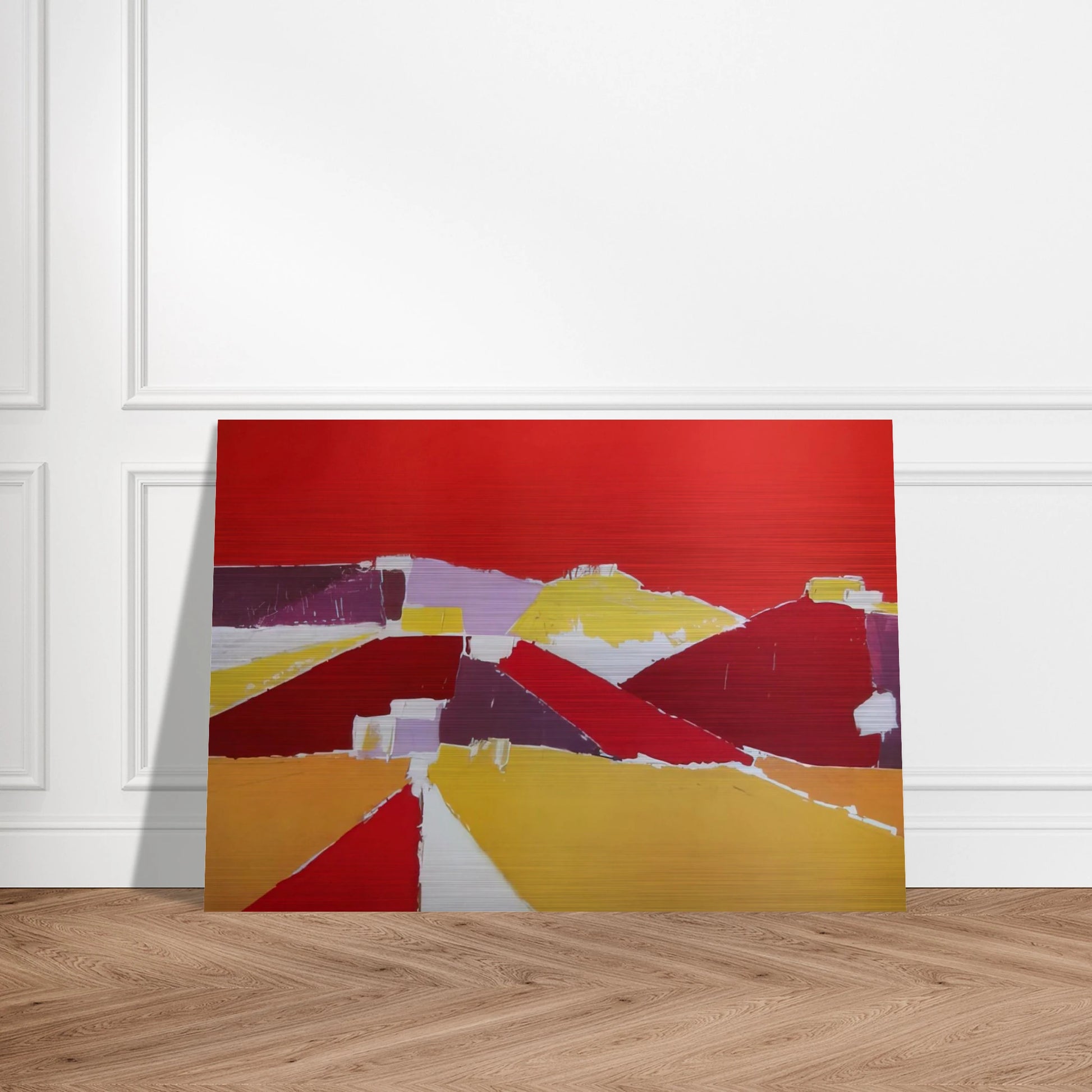 Agrigente - 1953 - Nicolas de Stael Brushed Aluminum Print - 70x100 cm / 28x40 inches | Nicolas de Stael Aluminum Print | Nicolas de Stael Prints