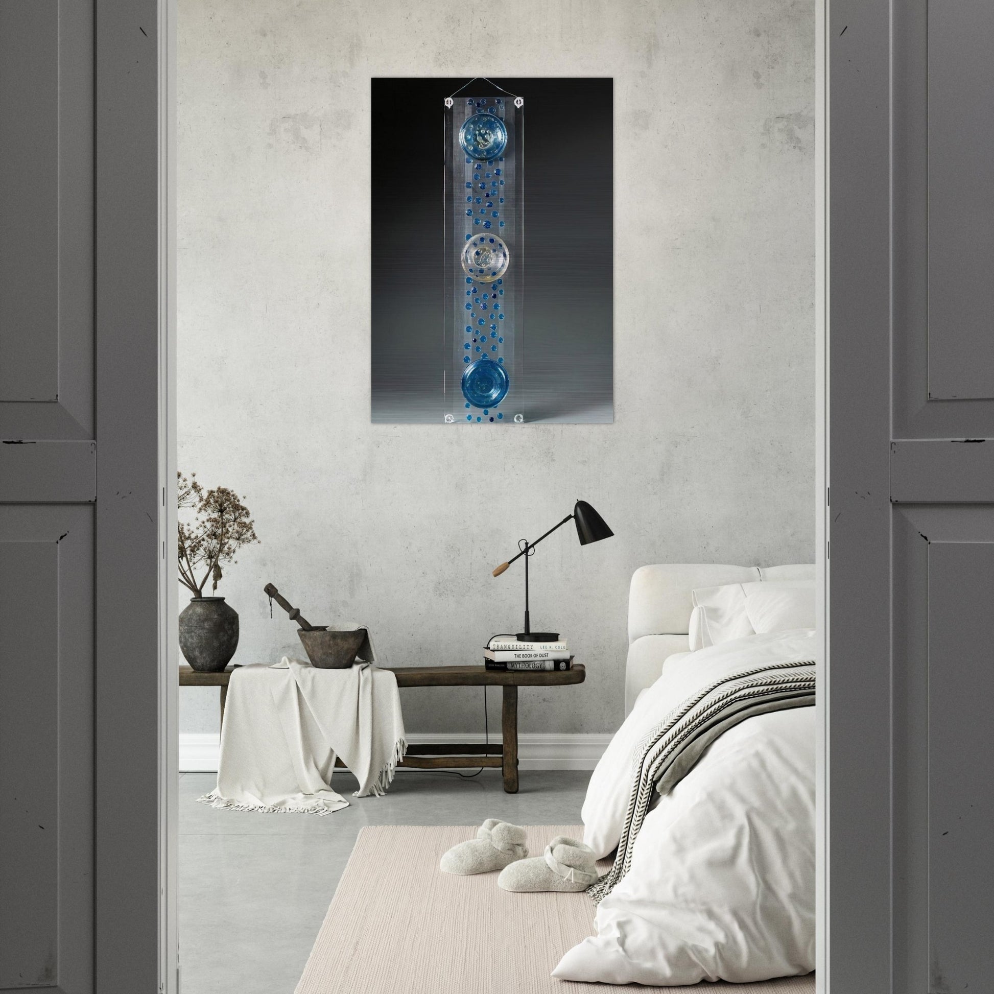Untitled - Kinetic Art - Gyula Kosice Brushed Aluminum Print - 70x100 cm / 28x40 inches | Gyula Kosice Aluminum Print | Gyula Kosice Prints