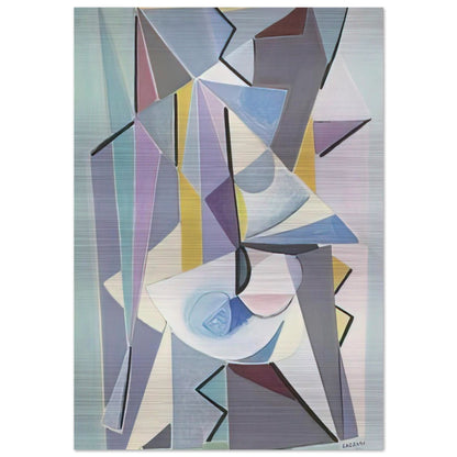 Composizione - 1951 - Bice Lazzari Brushed Aluminum Print - 70x100 cm / 28x40 inches | Bice Lazzari Aluminum Print | Bice Lazzari Prints