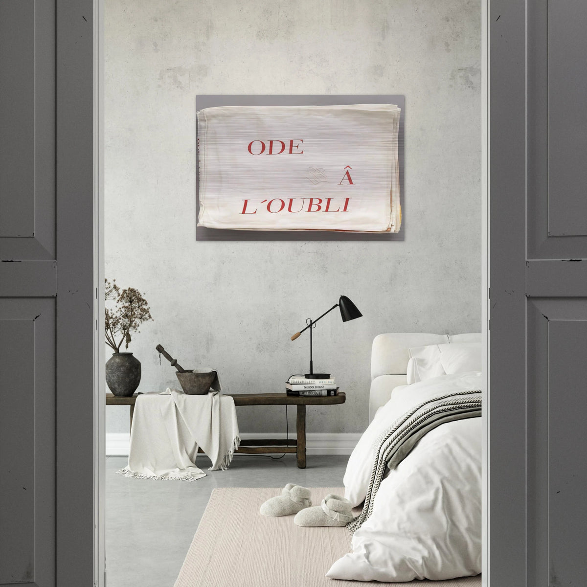 ODE TO THE FORGOTTEN 2004 - Louise Bourgeois Brushed Aluminum Print - 70x100 cm / 28x40 inches | Louise Bourgeois Aluminum Print | Louise Bourgeois Prints