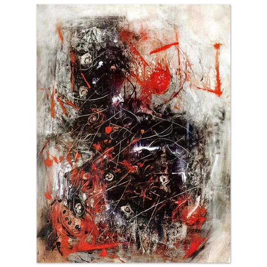 Wols - Oui, Oui, Oui - Tachisme  75x100 cm / 30x40inches Fine Art Poster