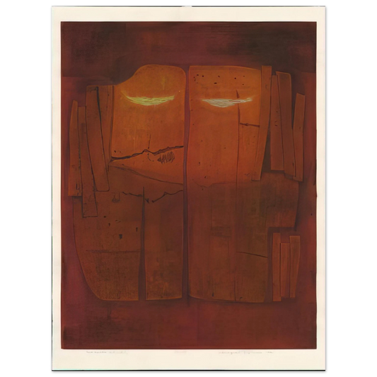 Hiroyuki Tajima - Two Exiles - 1972  75x100 cm / 30x40inches Fine Art Poster