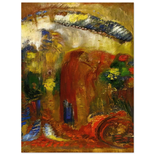 Odilon Redon - THE SERMON  75x100 cm / 30x40inches Fine Art Poster