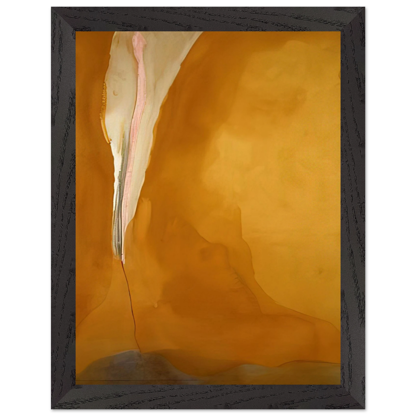Helen Frankenthaler - Coral Wedge - 1972 Wall art - 20x25 cm / 8x10 inches - Fine Art Poster-canvas - -