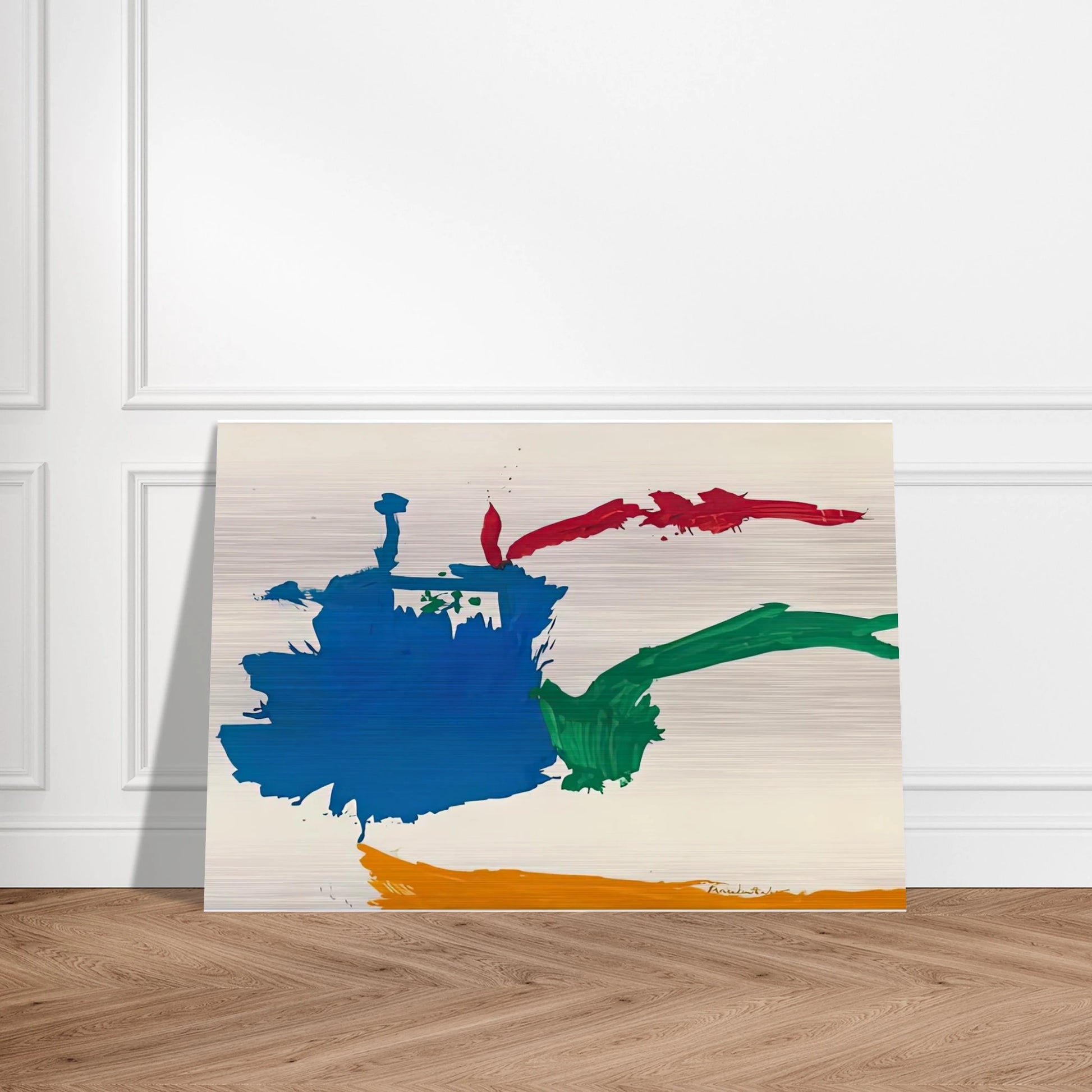 Italian Beach, 1960- - Helen Frankenthaler Brushed Aluminum Print - 70x100 cm / 28x40 inches | Helen Frankenthaler Aluminum Print | Helen Frankenthaler Prints