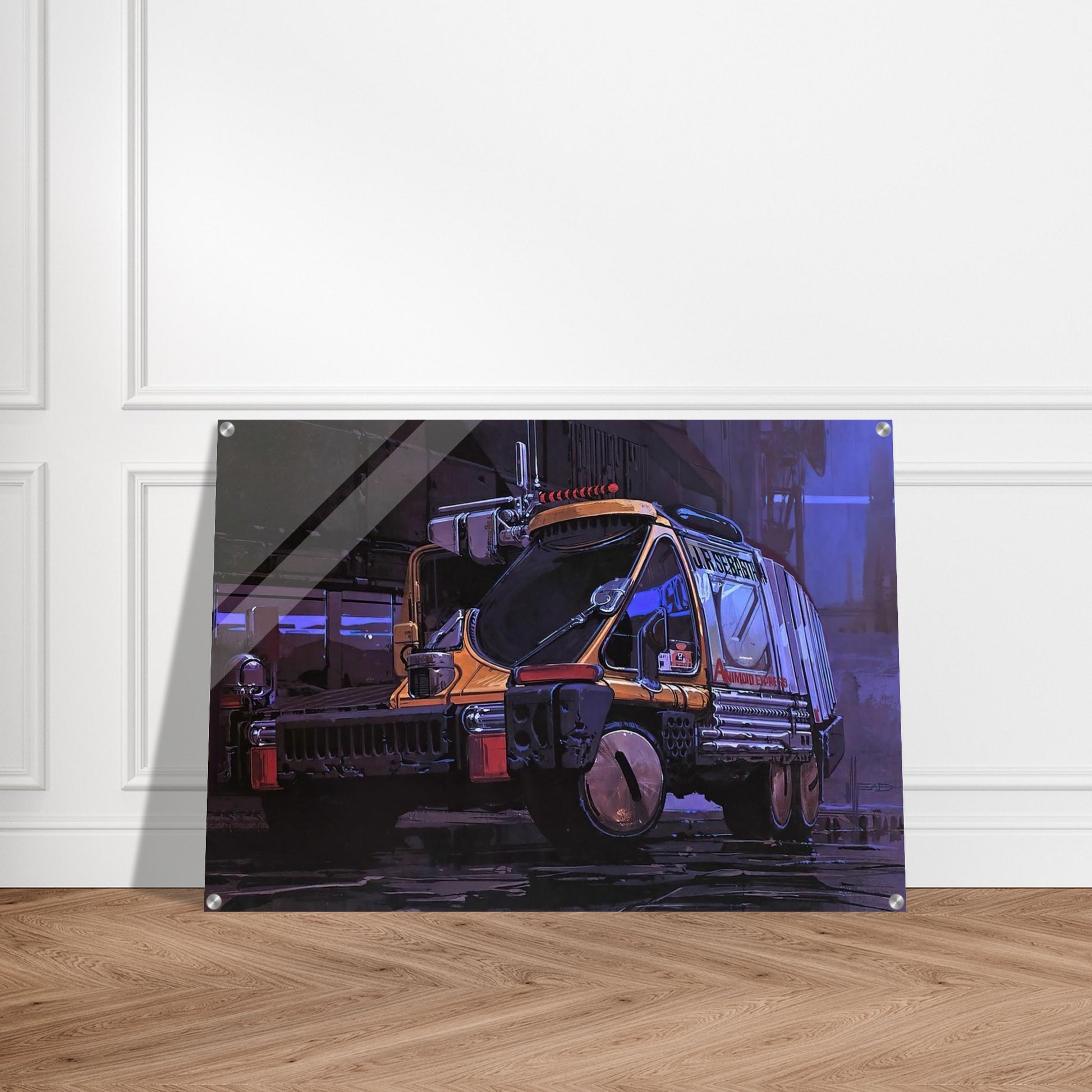 Syd Mead - Syd Mead Acrylic Print - 70x100 cm / 28x40″ inches