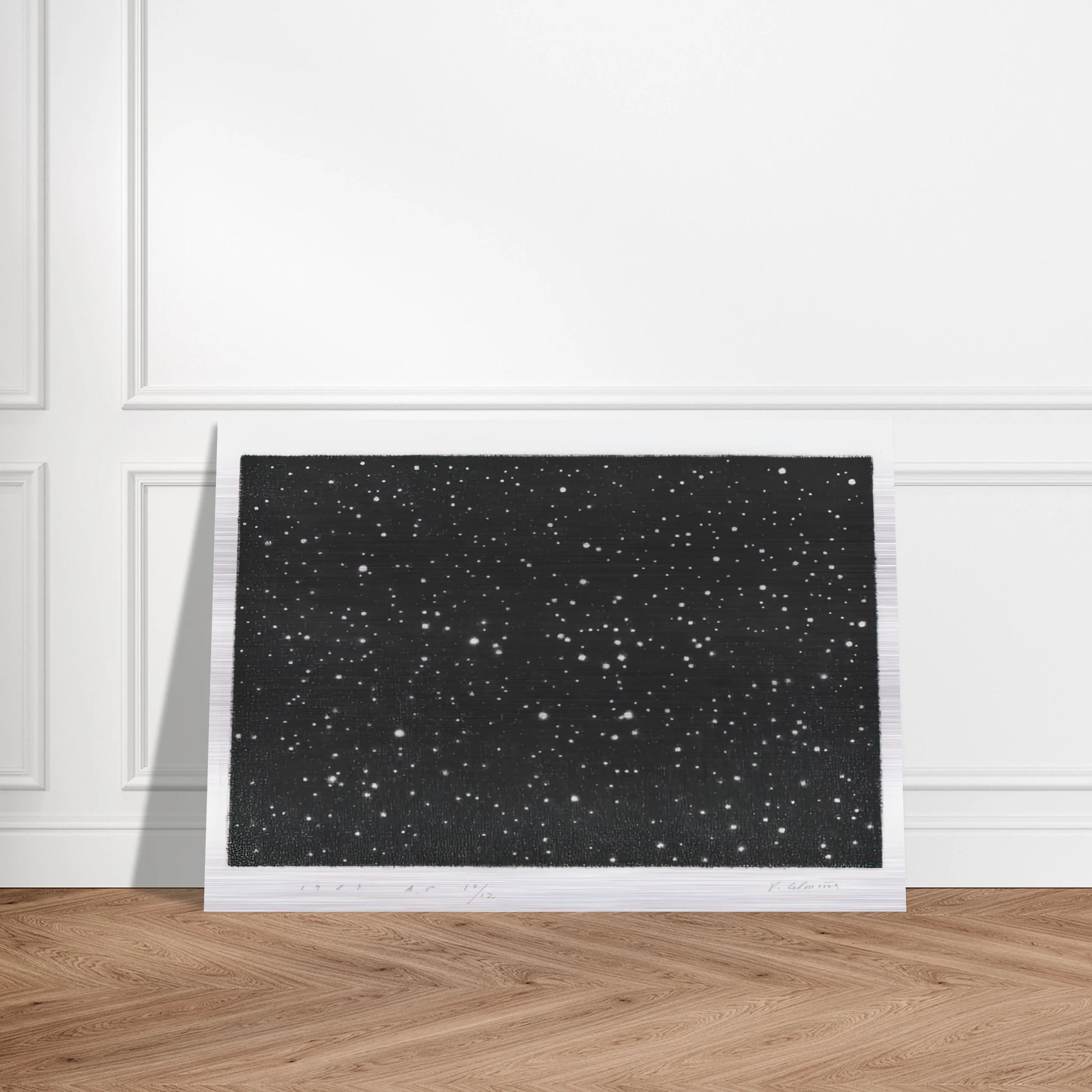 MOUNT HOLYOKE 1987 - Vija Celmins Brushed Aluminum Print - 70x100 cm / 28x40 inches | Vija Celmins Aluminum Print | Vija Celmins Prints
