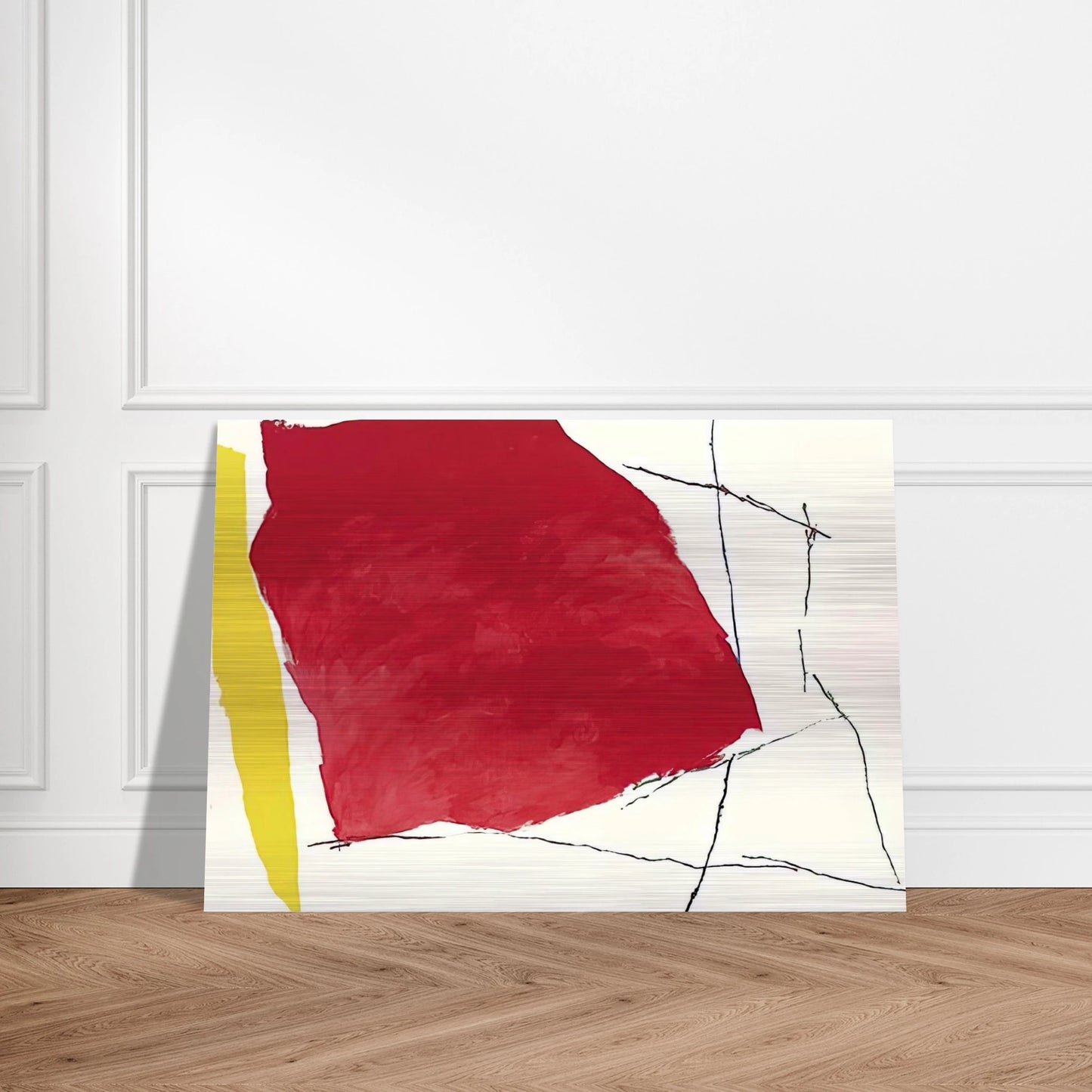 Untitled - 1979 - Ray Parker Brushed Aluminum Print - 70x100 cm / 28x40 inches | Ray Parker Aluminum Print | Ray Parker Prints