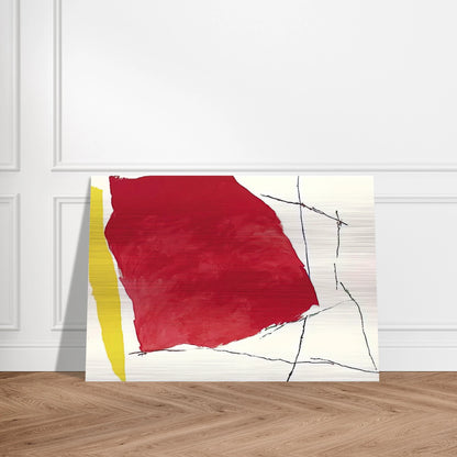 Untitled - 1979 - Ray Parker Brushed Aluminum Print - 70x100 cm / 28x40 inches | Ray Parker Aluminum Print | Ray Parker Prints