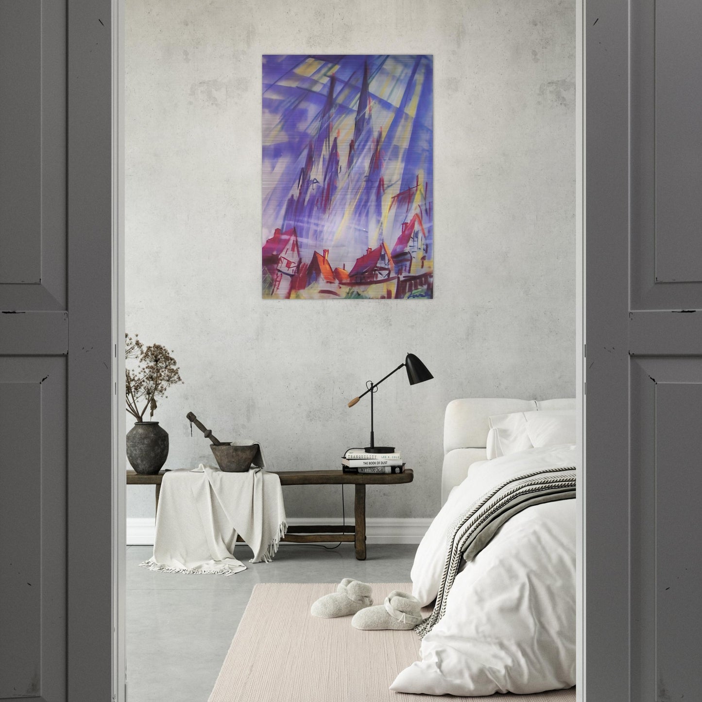 Untitled - 1964 - Konrad Zuse Brushed Aluminum Print - 70x100 cm / 28x40 inches | Konrad Zuse Aluminum Print | Konrad Zuse Prints