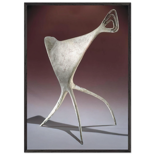THE CIRCUS 1944 - Alexander Calder 70x100 cm / 28x40 inches Framed Art Print – Black Wooden Frame