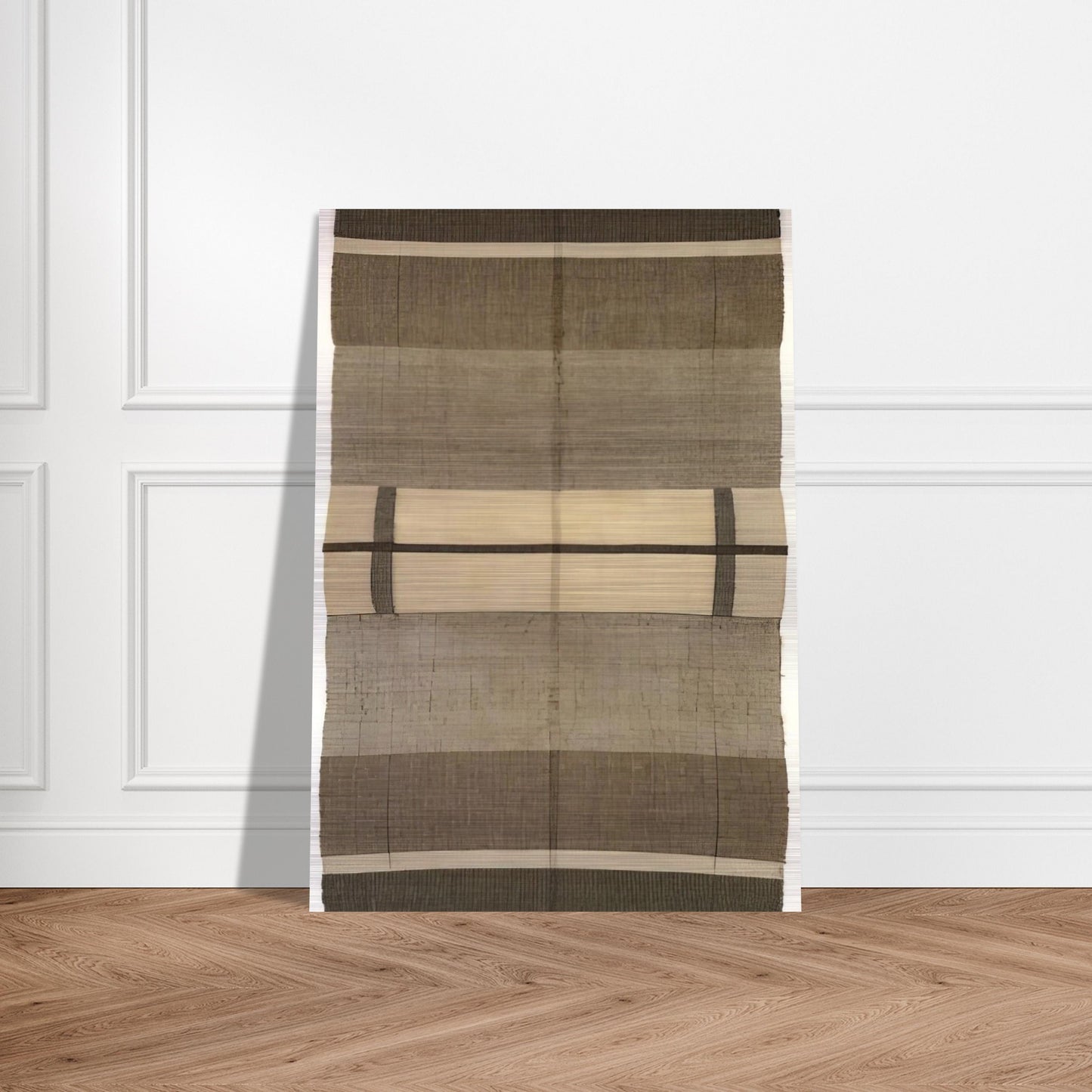 WALL HANGING 1924 - Anni Albers Brushed Aluminum Print - 70x100 cm / 28x40 inches | Anni Albers Aluminum Print | Anni Albers Prints