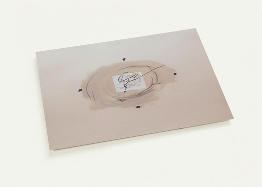 NOCTURN MATINAL 1970 By Antoni Tapies Pack of 10 Post Cards | Antoni Tapies Post Cards | A6 (10.5 x 14.8 cm) - 4.1 x 5.8 inches