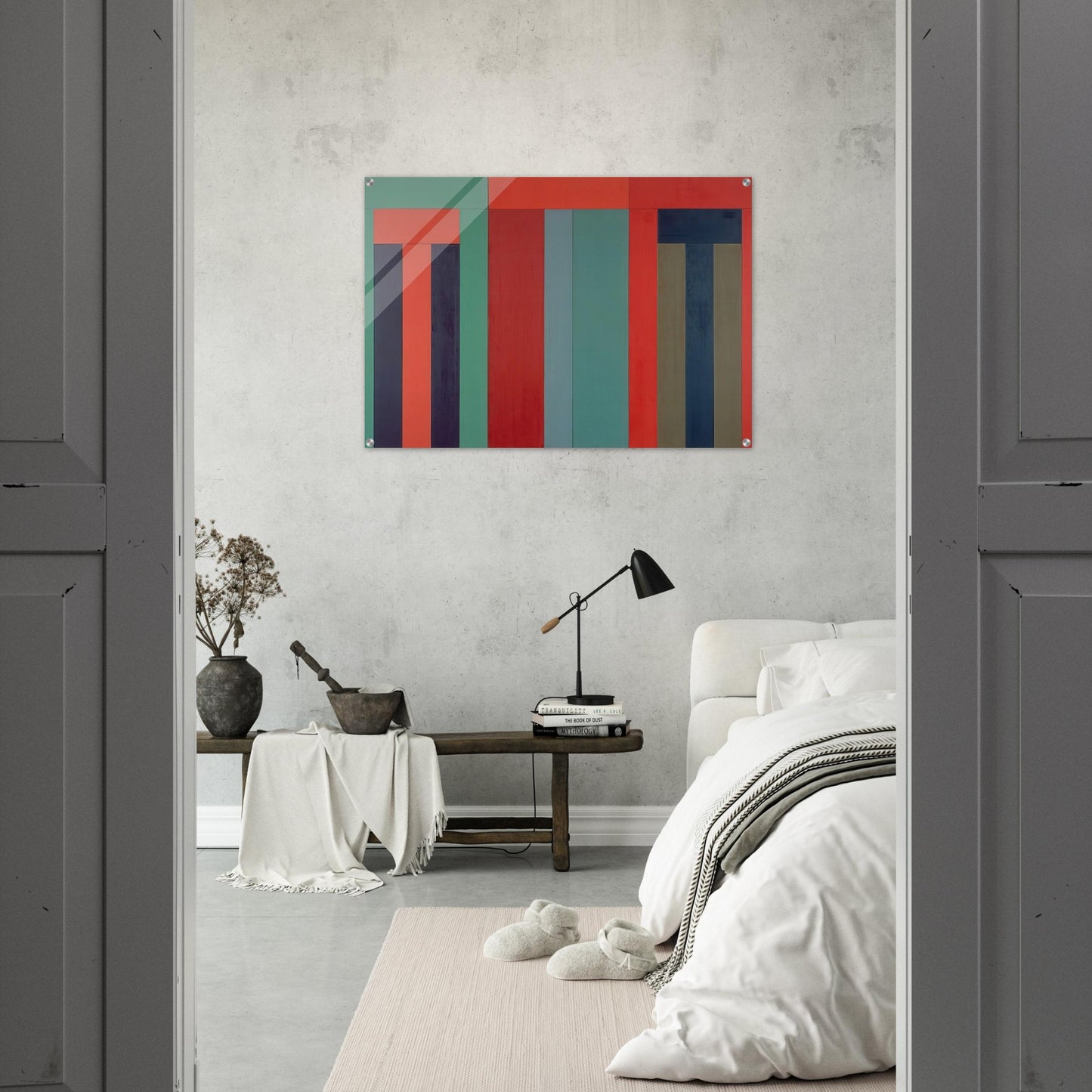 Thira - 1980 - Brice Marden Acrylic Print - 70x100 cm / 28x40″ inches