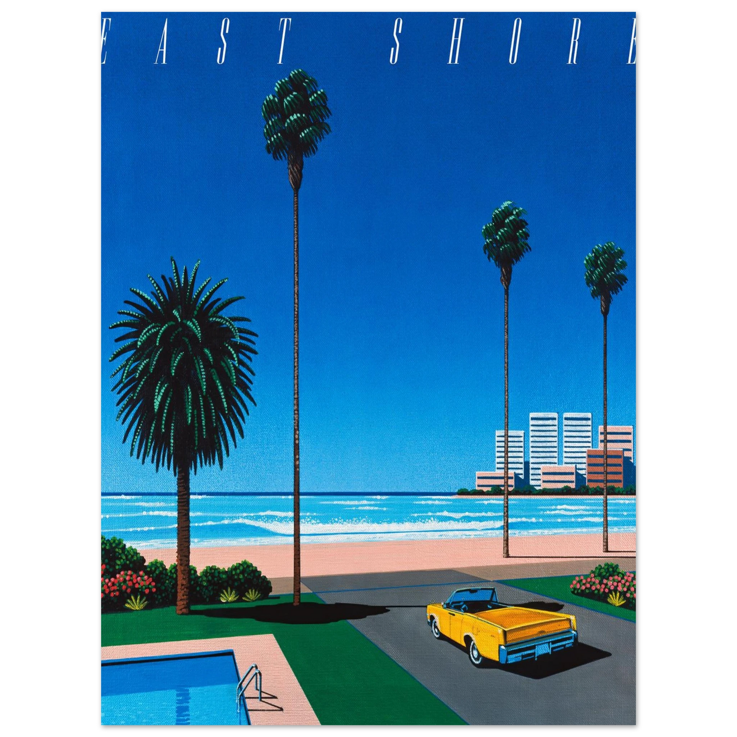 Hiroshi Nagai - Bronze - East Shore Wall Art - 21x29.7 cm / 8x12" - Fine Art Poster - -