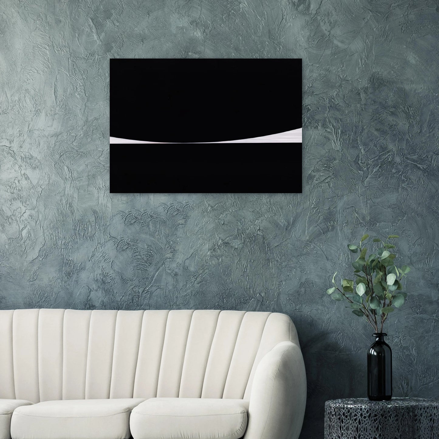 KISS 1961 - Bridget Riley Brushed Aluminum Print - 70x100 cm / 28x40 inches | Bridget Riley Aluminum Print | Bridget Riley Prints