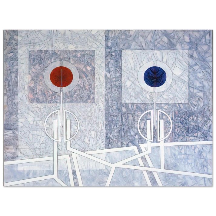 Jimmy Ernst - Lumiere - 1968  75x100 cm / 30x40inches Fine Art Poster