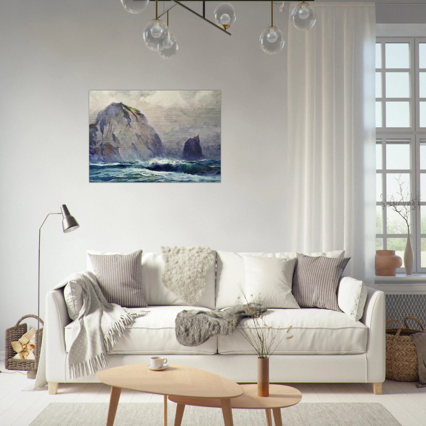 Cape St. Elias - 1928 - Sydney Laurence Brushed Aluminum Print - 70x100 cm / 28x40 inches | Sydney Laurence Aluminum Print | Sydney Laurence Prints