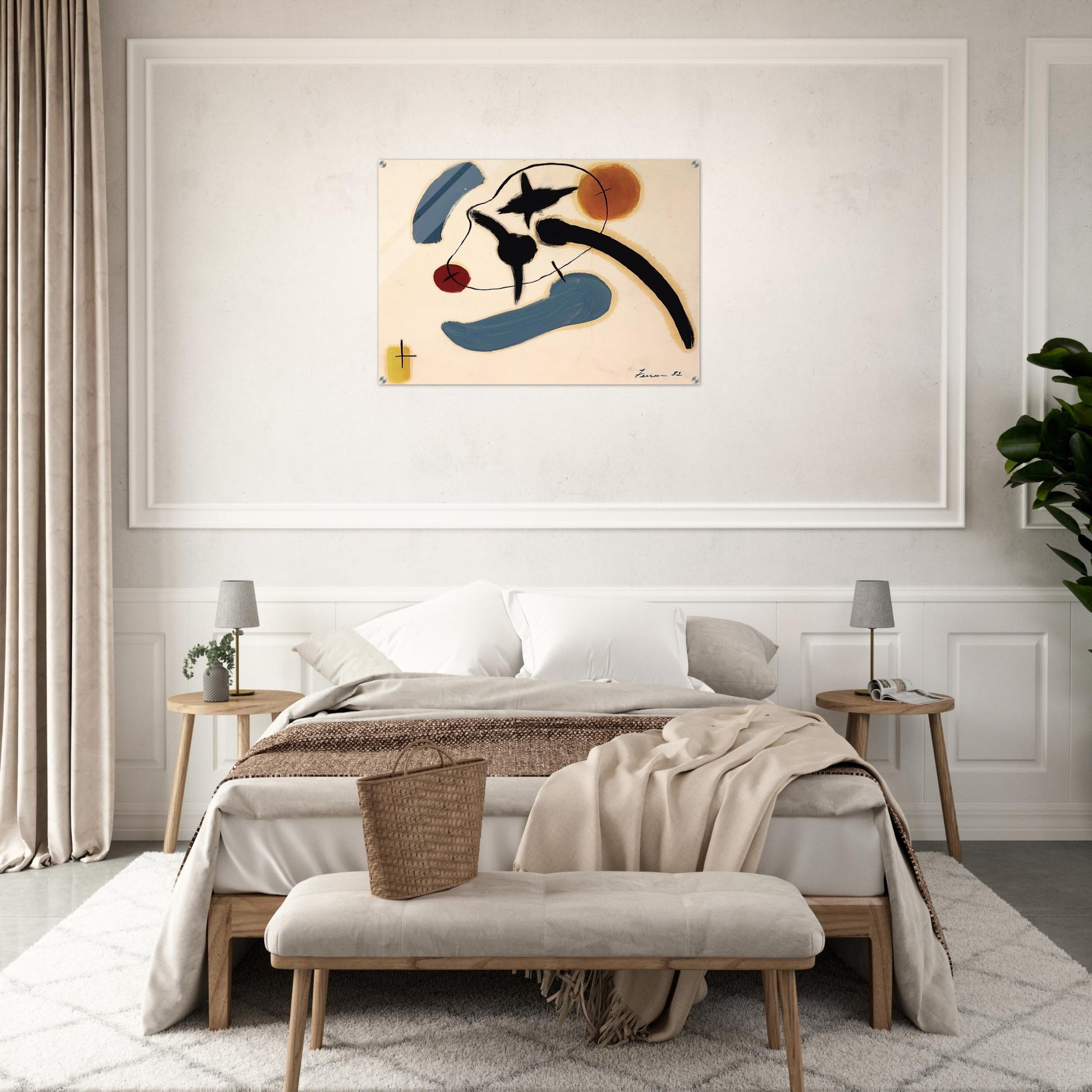 Untitled - 1932 - John Ferren Acrylic Print - 70x100 cm / 28x40″ inches