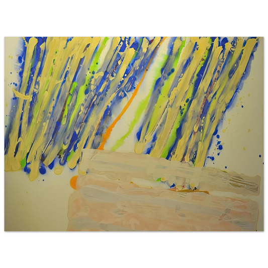 Albert Irvin - Vincent - 1979  75x100 cm / 30x40inches Fine Art Poster