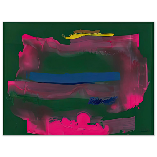 Helen Frankenthaler - Reef, 1991- Wall Art - 21x29.7 cm / 8x12" - Fine Art Poster-canvas - -