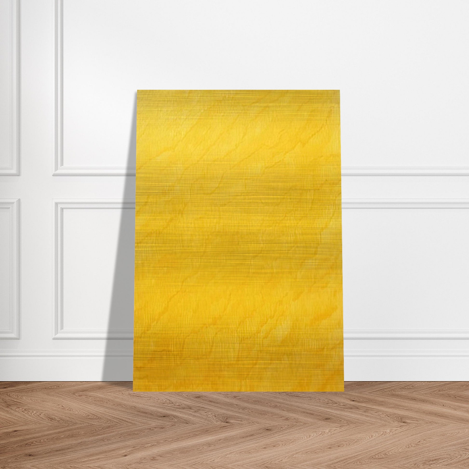 Indian Yellow - Marcia Hafif Brushed Aluminum Print - 70x100 cm / 28x40 inches | Marcia Hafif Aluminum Print | Marcia Hafif Prints