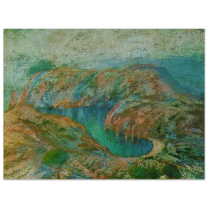 Salvador Dali - CALANQUE JONCULS CADAQUES  75x100 cm / 30x40inches Fine Art Poster