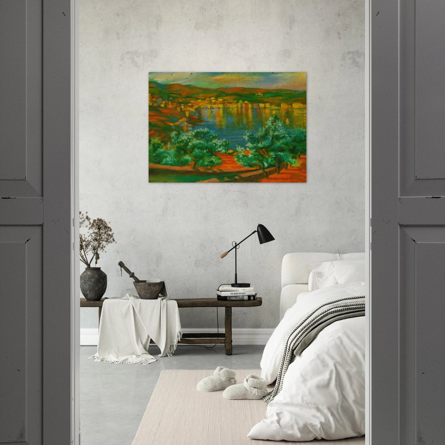 FESTIVAL OF ST LUCIA AT VILLAMALLA - Salvador Dali Brushed Aluminum Print - 70x100 cm / 28x40 inches | Salvador Dali Aluminum Print | Salvador Dali Prints
