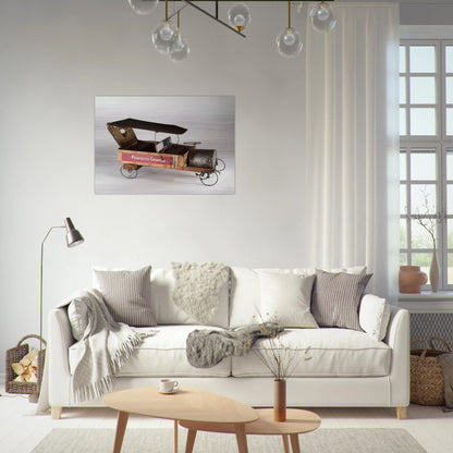 CAR 1943 - Alexander Calder Brushed Aluminum Print - 70x100 cm / 28x40 inches | Alexander Calder Aluminum Print | Alexander Calder Prints