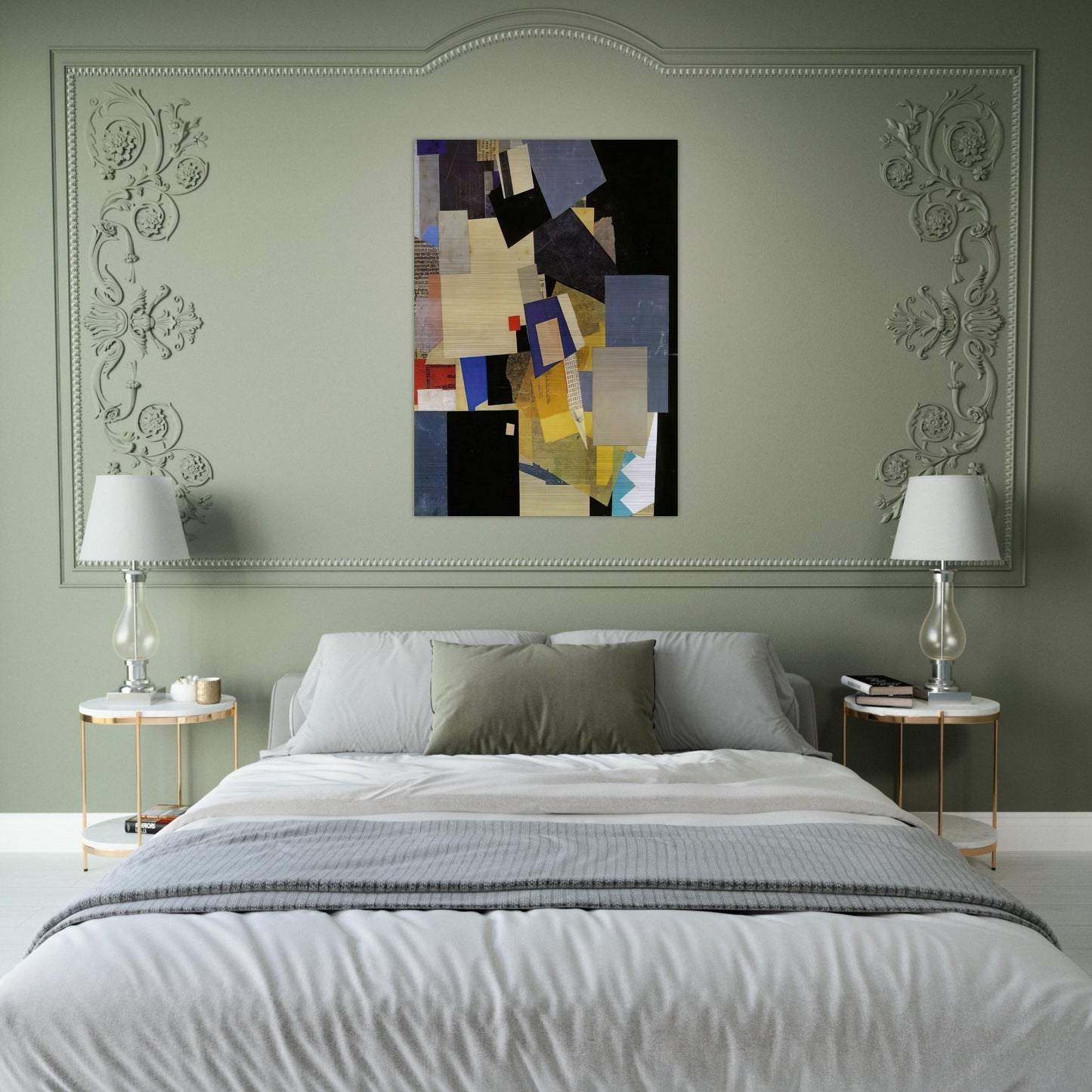 ELIKAN 1925 - Kurt Schwitters Brushed Aluminum Print - 70x100 cm / 28x40 inches | Kurt Schwitters Aluminum Print | Kurt Schwitters Prints