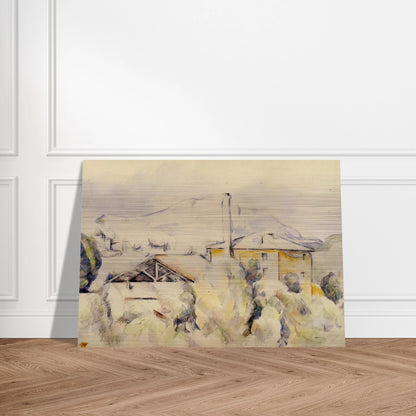 The Lime Kiln - Paul Cézanne Brushed Aluminum Print - 70x100 cm / 28x40 inches | Paul Cézanne Aluminum Print | Paul Cézanne Prints