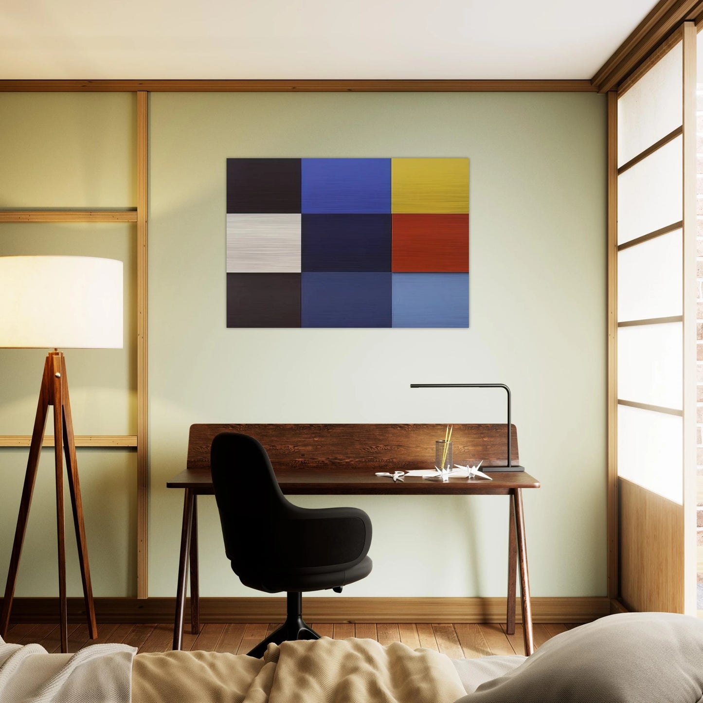 M‚diterann‚e - Ellsworth Kelly Brushed Aluminum Print - 70x100 cm / 28x40 inches | Ellsworth Kelly Aluminum Print | Ellsworth Kelly Prints