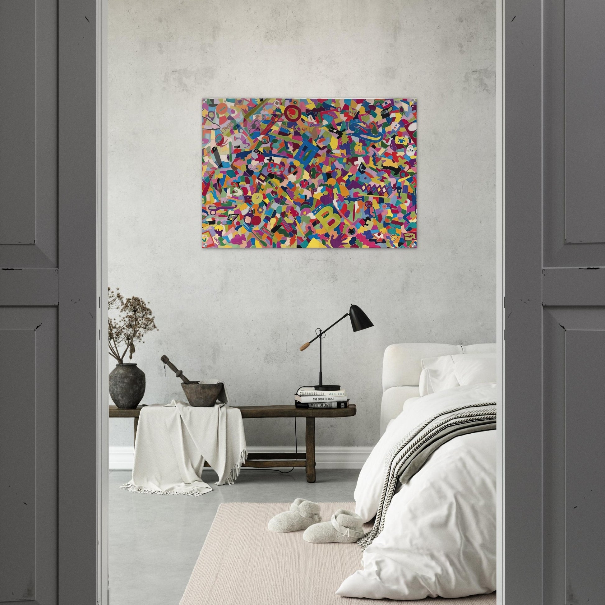 TUTTO 1988 - Alighiero Boetti Acrylic Print - 70x100 cm / 28x40″ inches