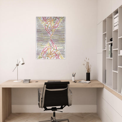 %D1%81OULEURS IDEES 1 - Sonia Delaunay Brushed Aluminum Print - 70x100 cm / 28x40 inches | Sonia Delaunay Aluminum Print | Sonia Delaunay Prints