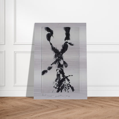 TO STOP THE CRY 1994 - Zao Wou-Ki Brushed Aluminum Print - 70x100 cm / 28x40 inches | Zao Wou-Ki Aluminum Print | Zao Wou-Ki Prints