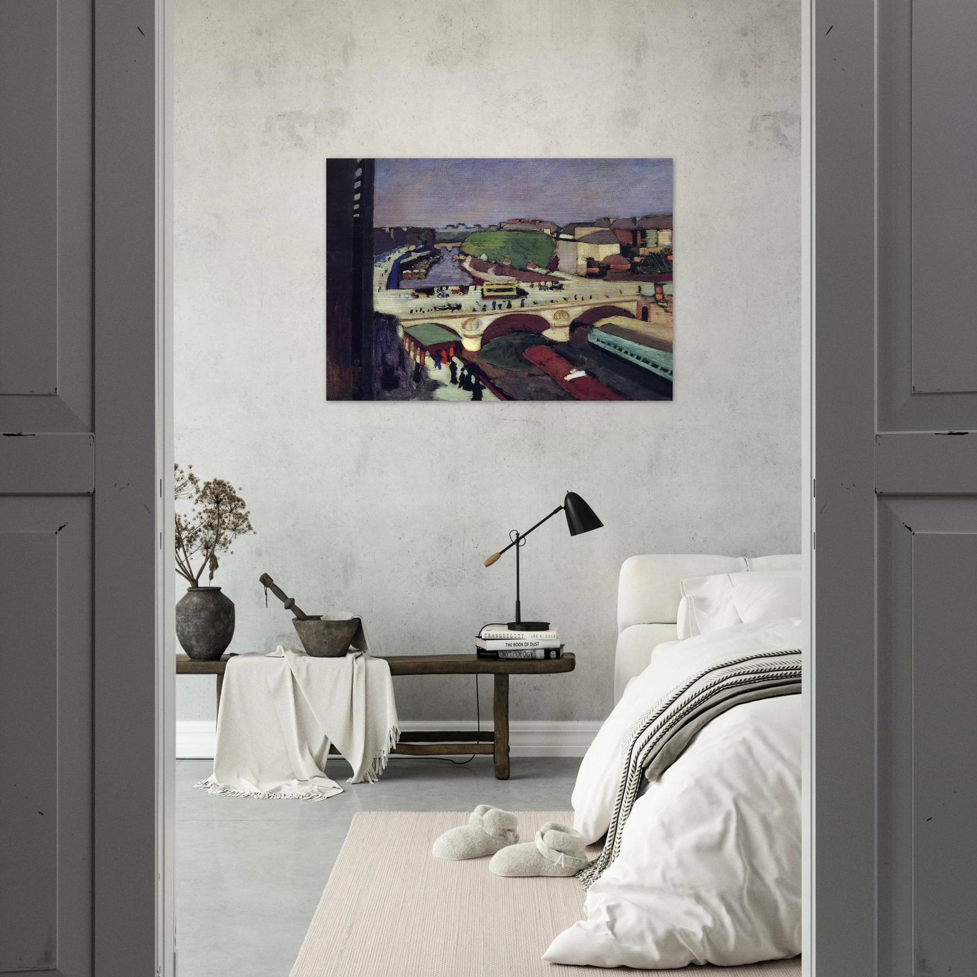 THE PONT SAINT MICHEL 1900 - Henri Matisse Brushed Aluminum Print - 70x100 cm / 28x40 inches | Henri Matisse Aluminum Print | Henri Matisse Prints