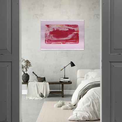 The Red Sea - 1982 - Helen Frankenthaler Brushed Aluminum Print - 70x100 cm / 28x40 inches | Helen Frankenthaler Aluminum Print | Helen Frankenthaler Prints