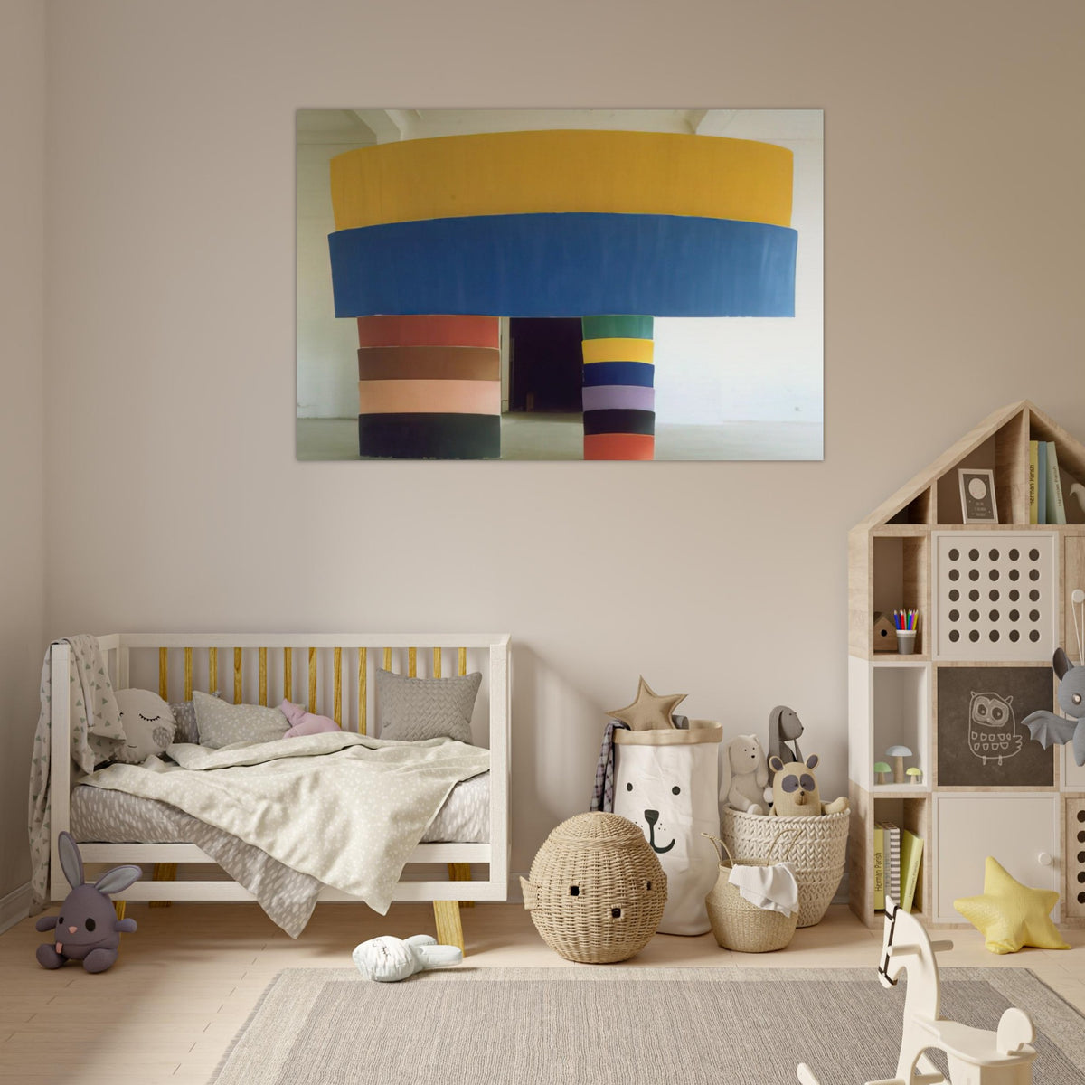 Entrance - 1972 - Ron Gorchov Art Prints - 100x150 cm / 40x60″ inches | Ron Gorchov Poster | Ron Gorchov Prints